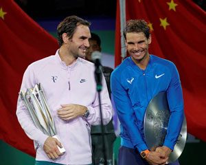 Roger Federer in Rafael Nadal